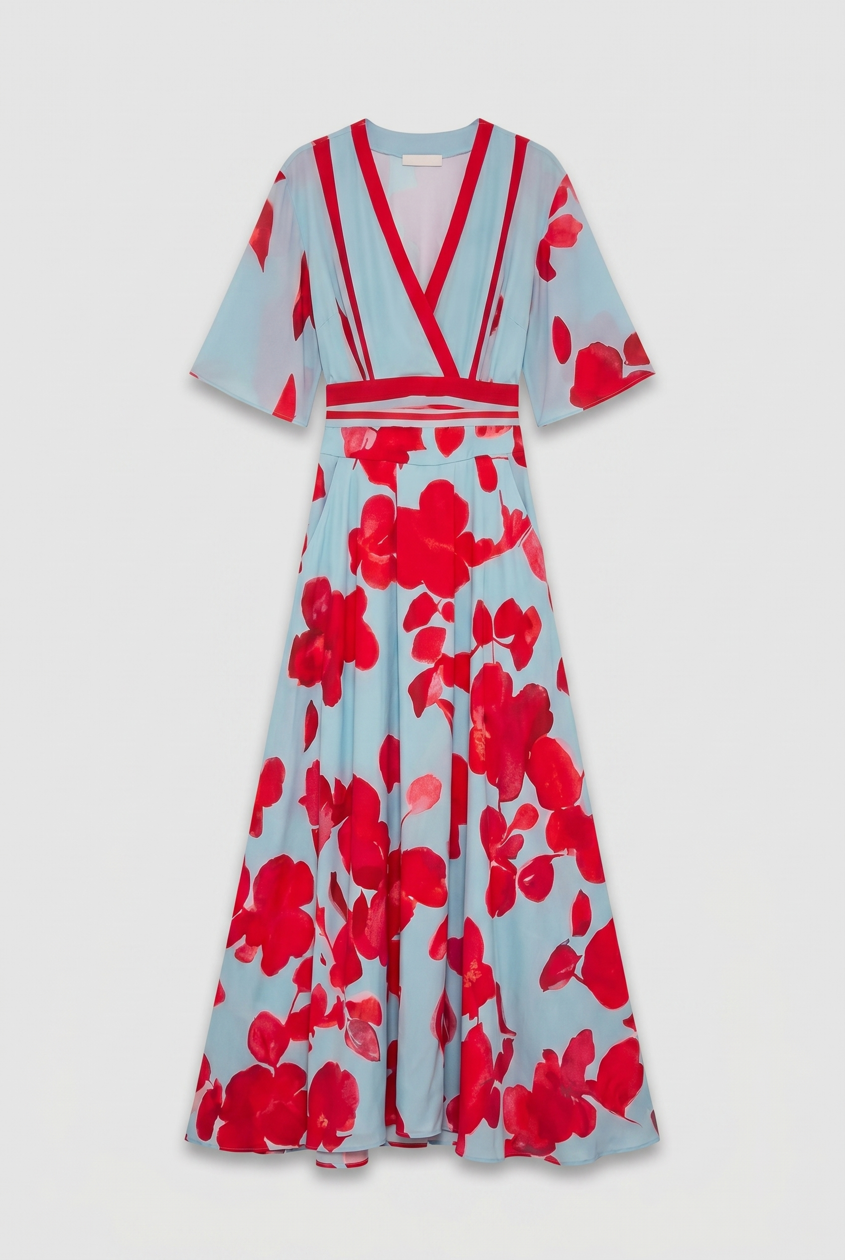 Julie™ – Robe portefeuille fleurie