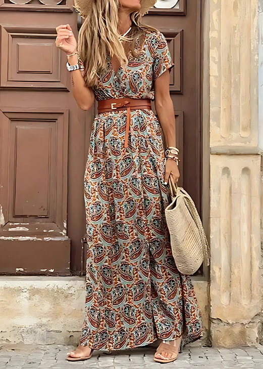 Amélie™ – Robe Maxi Bohème Élégante et Aérienne