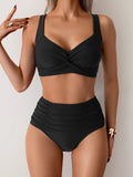 Océane™ - Bikini gainant taille haute