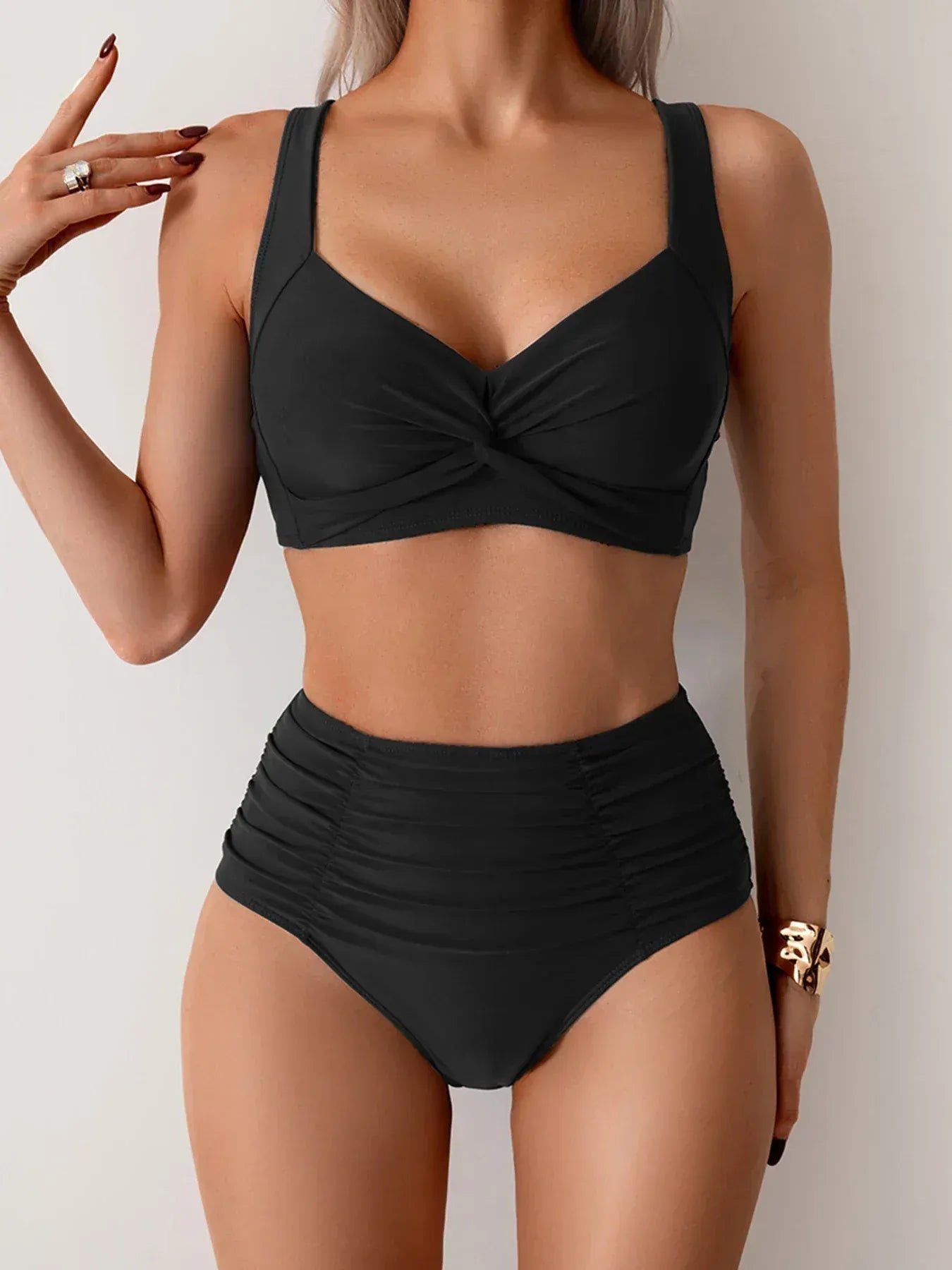 Océane™ - Bikini gainant taille haute