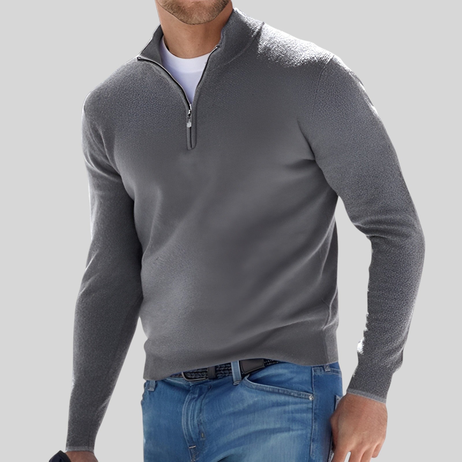 Marven™ - Pull zippé moderne